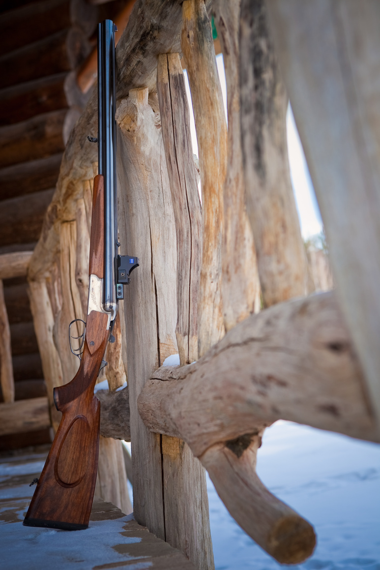 Hunting Rifle on the Terrace 
